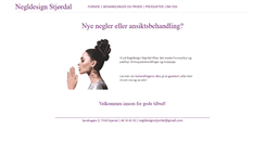 Desktop Screenshot of negldesignstjordal.no